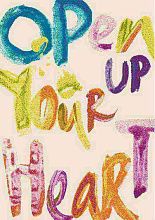 Круглый детский ковер Open Up Your Heart